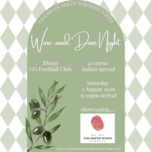 2026 Wine & Dine Night Ticket
